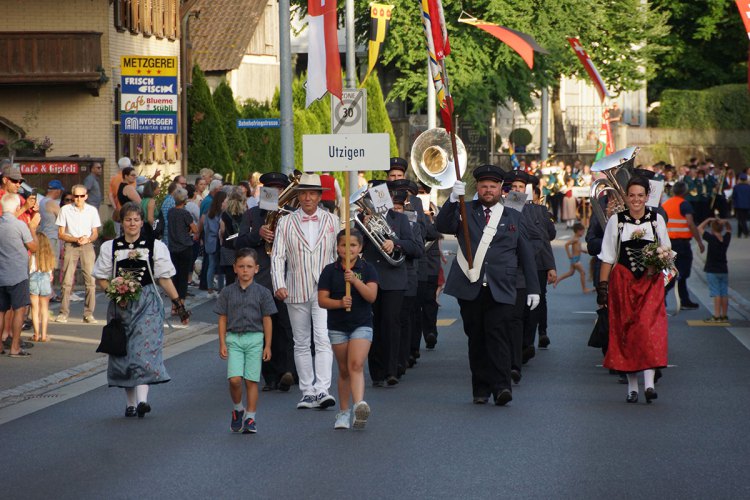 Marschmusikparade in Rubigen 2022